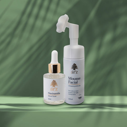Sérum Niacinamida + Espuma Facial